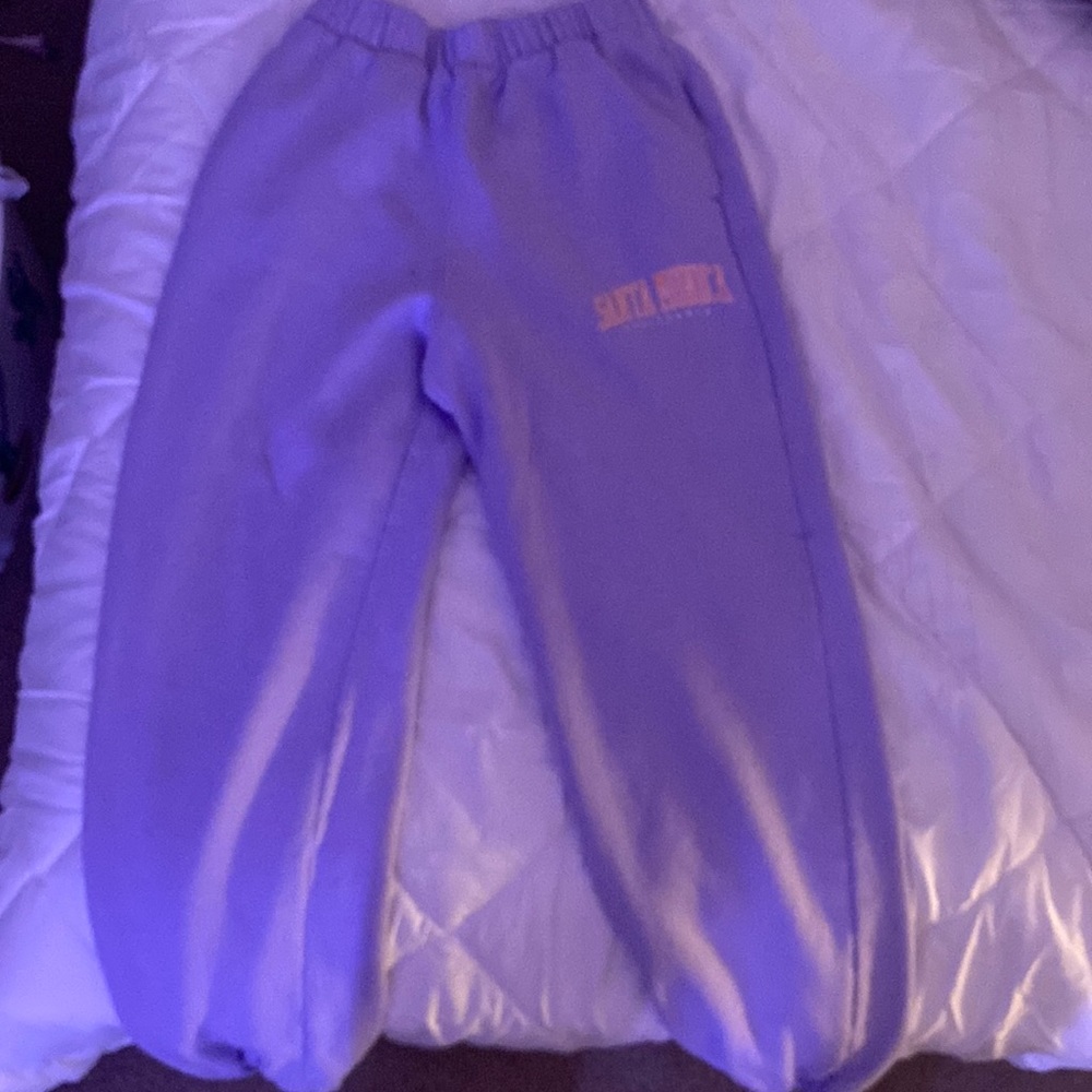 Light Purple hollister sweatpants